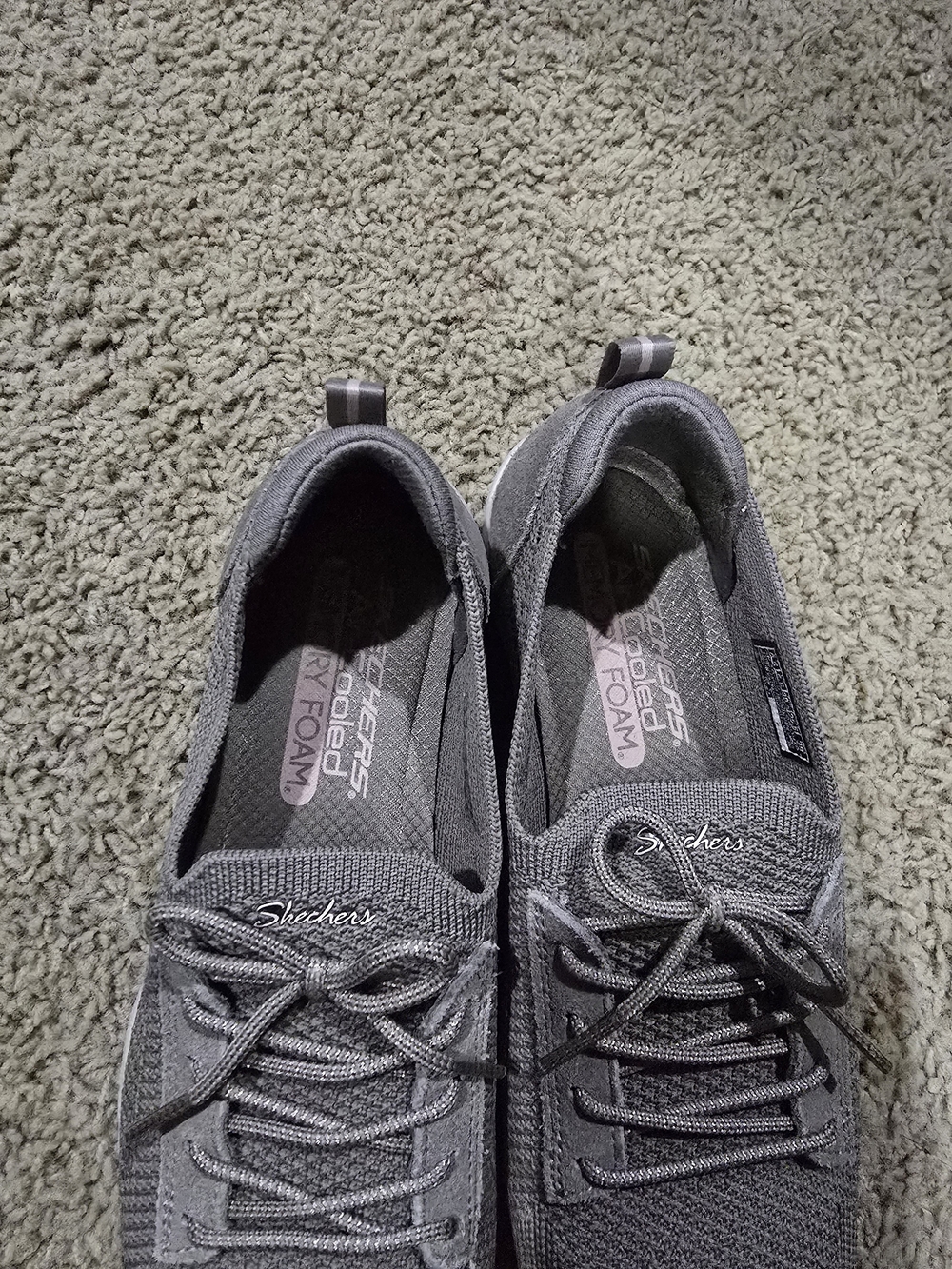 Skechers Newbury ST Casually Dark Taupe Air Cooled Memory Foam - Picture 2 of 9